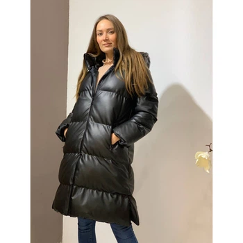 Пуховик жіночий KRK KARAKAS L-XL (48-50) Чорний
