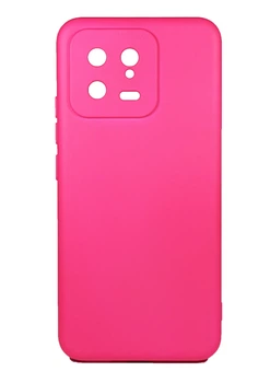 Панель Soft Silicone Case для Xiaomi 13, Малиновий