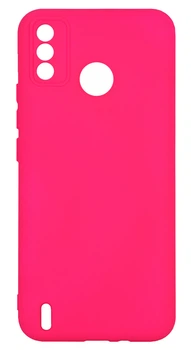 Панель Soft Silicone Case для Tecno Spark 6Go, Малиновий