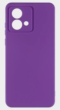 Панель Soft Silicone Case для Motorola G84, Бузковий