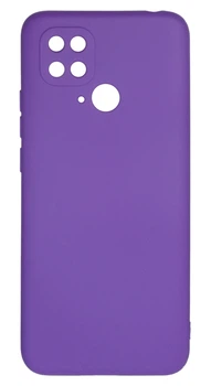 Панель Soft Silicone Case для Redmi 10C (т.п.), Бузковий