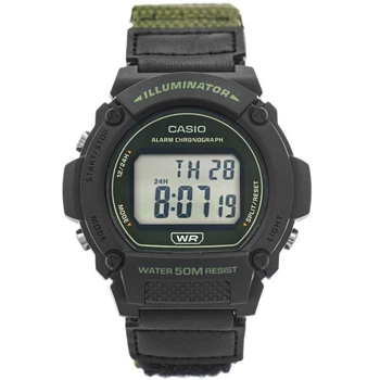 Чоловічий Спортивний Наручний Годинник CASIO W-219HB-3AVEF