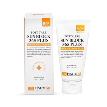 Крем солнцезащитный после процедурный для лица SPF 50+ Histolab Post care sun block 365 plus SPF 50 + / PA 50 мл
