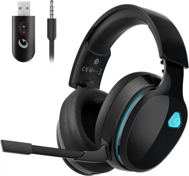 Беспроводная игровая гарнитура Gtheos Captain 300, 2.4 ГГц USB, Bluetooth, 3.5 мм, съемный микрофон