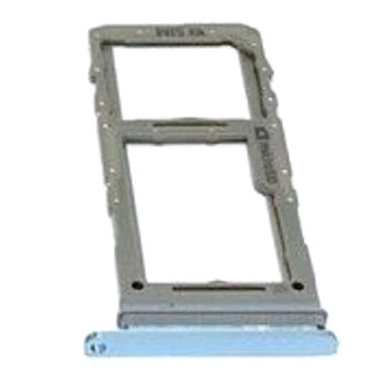 Держатель SIM-карты Samsung G980 Galaxy S20 / G981 Galaxy S20 5G / G985 Galaxy S20 Plus / G986 Galaxy S20 Plus / G988 Galaxy S20 Ultra, С разъемом на карту памяти, Синий - 213498