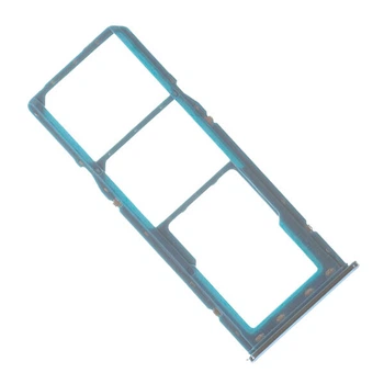 Держатель SIM-карты Samsung A205 Galaxy A20 / A305 Galaxy A30 / A505 Galaxy A50 / A705 Galaxy A70, С разъемом на карту памяти, Синий - 188680