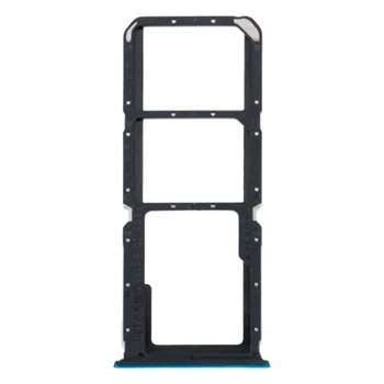 Держатель SIM-карты OPPO A94 5G, С разъемом на карту памяти, Голубой - 564622