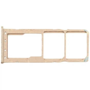 Держатель SIM-карты Samsung A105 Galaxy A10, Золотой - 593875