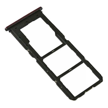 Держатель SIM-карты Vivo Y17, С разъемом на карту памяти, Черный - 233965
