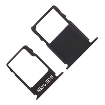 Держатель SIM-карты Nokia 3 Dual Sim, Черный - 222855