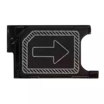Держатель SIM-карты Sony D5803 Xperia Z3 Compact / D5833 Xperia Z3 Compact / D6603 Xperia Z3 / D6633 Xperia Z3 / D6643 Xperia Z3 / D6653 Xperia Z3 / E5803 Xperia Z5 Compact / E5823 Xperia Z5 Compact, Черный - 155371