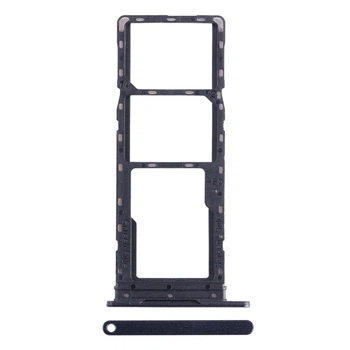 Держатель SIM-карты Infinix Smart 7 HD, С разъемом на карту памяти, Черный - 574943