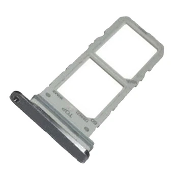 Держатель SIM-карты Samsung N980 Galaxy Note 20, С разъемом на карту памяти, Серый - 207871
