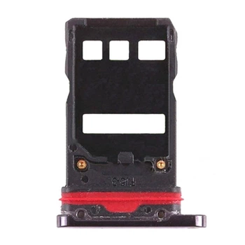 Держатель SIM-карты Huawei Mate 20 Pro, С разъемом на карту памяти, Черный - 188133