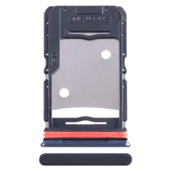 Держатель SIM-карты Tecno Pova 5, С разъемом на карту памяти, Черный - 564669