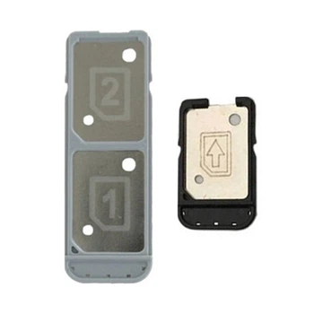 Держатель SIM-карты Sony F3311 Xperia E5 / F3313 Xperia E5, Черный - 183901