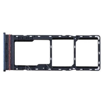 Держатель SIM-карты Infinix Hot 11S, С разъемом на карту памяти, Черный - 424833