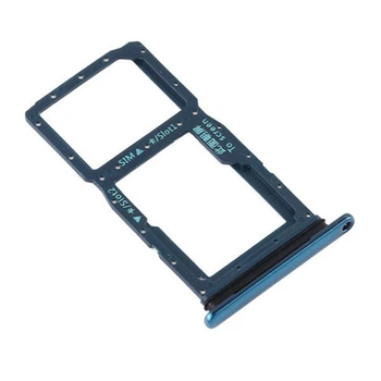 Держатель SIM-карты Huawei P Smart Z / Y9 Prime 2019, С разъемом на карту памяти, Зеленый - 195838