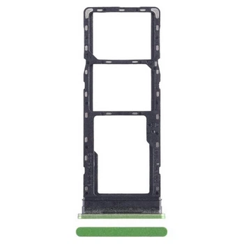 Держатель SIM-карты Infinix Hot 12, С разъемом на карту памяти, Зеленый - 424834