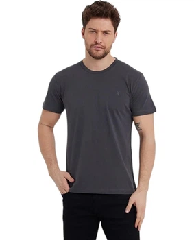 Футболка базовая мужская Combined Blank Apparel TST0201.ANT XXL темно-серая (2228682272143)
