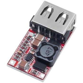 DC/DC преобразователь 12/24V в 5V/3A (15W) двойной выход на фланцевые USB разъемы (szwengao) - 562017