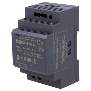 DC/DC преобразователь на ДИН-рейку DDR-60G-5 - 629814