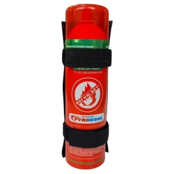 Вогнегасник PYROCOOL ВВП-400 з текстильним кріпленням (04-046-IS)