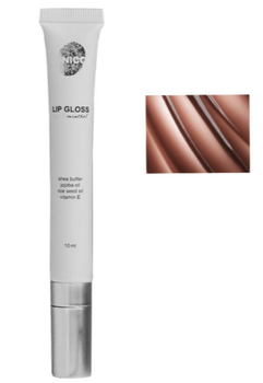 Блиск дляч губ з ментолом Unico Lip Gloss Brownie 12 мл