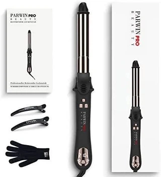 Плойка Parwin Pro Beauty, 360 °, 25 мм, нанотитанове покриття, LCD, 120-210 ° C