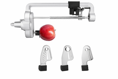 Спіралізатор Bestand Plus KitchenAid, 7 лез | Овочерізка для спіралей та чищення овочів (Сірий)