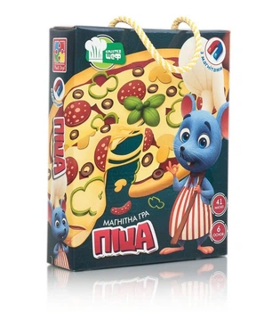 Магнитная развивающая игра "Пицца" VT3004-02 Vladi Toys, в коробке (4820195053676)