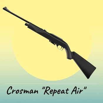 Гвинтівка пневматична Crosman "Repeat Air" 1077 на CO2 балонах