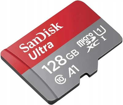 Карта пам'яті microSDXC (UHS-1) SanDisk Ultra 128Gb class 10 A1 (140Mb/s) (SD-адаптер) Imaging Packaging