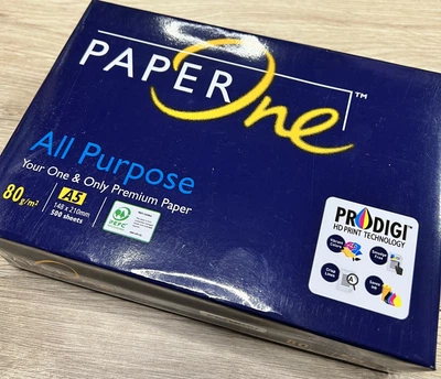 Папір офісний April PaperOne Copier А5 80 гр/м2 500 арк – фото