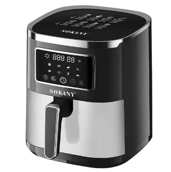 Аерофритюрниця з чашею з неіржавкої сталі 7 л 1700 Вт Sokany Air Fryer SK-10052