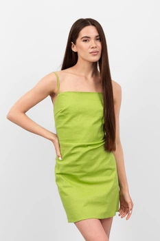 Сукня FAMO PLA-050 Салатовий M/L M/L (PLA-050)