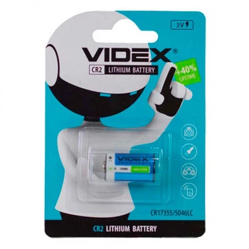 Батарейка Videx CR2 - 291214