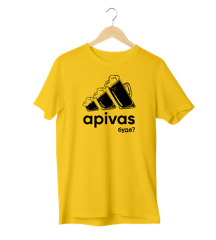 Футболка Ponty Shop «Apivas» 2XL Жовта