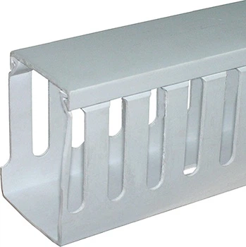 Короб перфорированный 65x65мм длина 99см ПВХ серый [s13033015] E.NEXT e.trunking.perf.stand.65.65