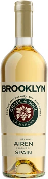 Вино Brooklyn Airen La Mancha біле сухе 0.75 л 11% (8437011629562)