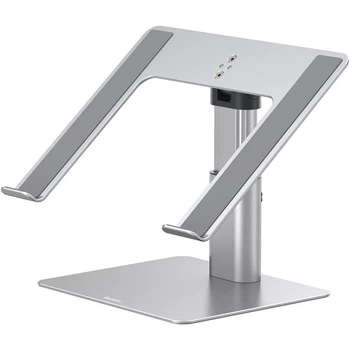 Подставка для ноутбука Baseus Metal Adjustable Laptop Stand Silver (LUJS000012) [99674]