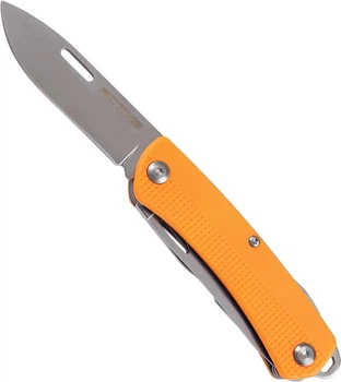 Ніж багатофункціональний Active Recruit 175 мм (з пилкою та викруткою) Orange (630409)