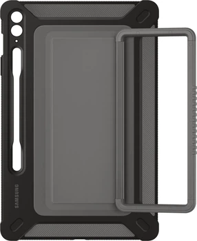 Etui Samsung Outdoor Cover do Galaxy Tab S9 FE+ Black (EF-RX610CBEGWW)