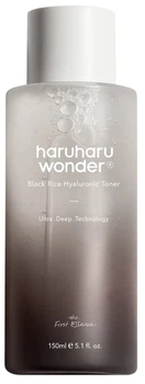 Тоник для лица Haruharu Wonder Black Rice Hyaluronic увлажняющий 150 мл (8809532221462)
