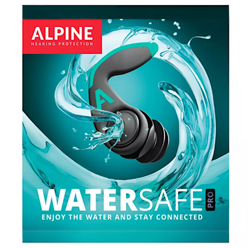 Alpine WaterSafe Pro — беруши для плавания и водных видов спорта, многократные, водозащитные, комфортные