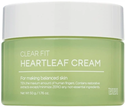 Крем для лица восстанавливающий Tenzero Clear Fit Heartleaf Cream 50 г (8809628883116)