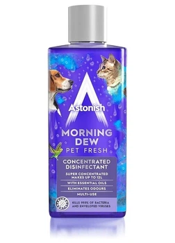Концентрат для дезинфекции и уборки после домашних животных Astonish Morning Dew 300 мл