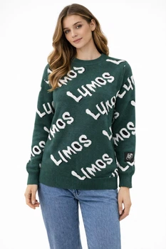 Женский свитер Harry Potter Lumos ⬩ шерстяной свитер с принтом ⬩ XS