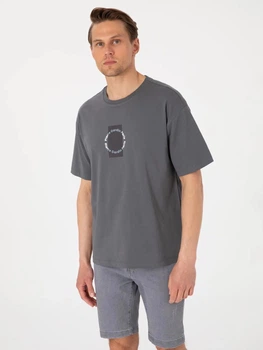 Футболка хлопковая длинная мужская Pierre Cardin G021SZ011-000-2247467(antrasit) 2XL Антрацит (8683859100781)