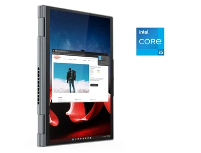 Ультрабук-трансформер Lenovo Thinkpad L13 Yoga Gen 4 / 13.3" (1920x1200) IPS Touch / Intel Core i5-1335U (10 (12) ядер по 3.4 - 4.6 GHz) / 8 GB DDR5 / 256 GB SSD M.2 / Intel Iris Xe Graphics / WebCam / Win 11 Pro б/у